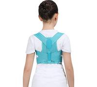 Posture Corrector Adjustable Children Back Support Belt Kids Orthopedic Corset for Kids Spine Back Lumbar Shoulder Braces Health Back Posture (Color : Blue, Size : X-Large)