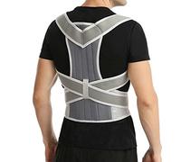 Posture Corrector Back Brace for Pain Relief and Shoulder Support, Adjustable Design for Chest Straightening