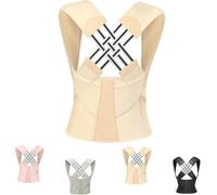 Posture Corrector, Back Support for Men and Women, Breathable Posture Support with Smart Adjustment Webbing, Scoliosis and Kyphosis Correction Spinal Alignment Device