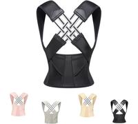 Posture Corrector, Back Support for Men and Women, Breathable Posture Support with Smart Adjustment Webbing, Scoliosis and Kyphosis Correction Spinal Alignment Device