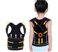 Posture Corrector Full Back Posture Corrector, Kids Hunchback Ergonomic Back Brace Help to Improve Posture Thoracic Kyphosis Brace Back Posture (Color : Black, Size : Medium)