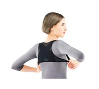 Posture corrector Lightweight/Breathable/Fitting Invisible Design Black (Various Sizes) (Size : S)