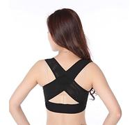 Posture Corrector Posture Corrector Scoliosis Back,Brace Spine Corset Belt Shoulder Therapy Waist Lumbar Support Poor Easy to Use Back Posture (Color : Black, Size : XX-Large)