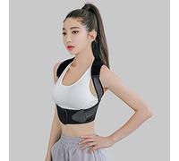 Posture Corrector Spinal Support for Men and Women Upper Back Brace for Clavicle Support Adjustable Back Straightener Back Support Providing Pain Relief from Back Neck Shoulder,White,XL