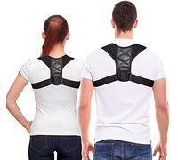 Posture Corrector Straightener Upper Shoulder Back Support Brace Belts,Slouch Corrector Adjustable Shoulder Posture Pain Relief for Women & Men