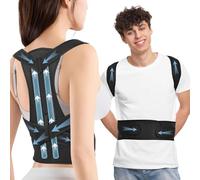 Posture Corrector Women and Men, Back Brace Posture Corrector, Breathable Back Support Belt, Lower Pain Relief Posture Corrector Belt - Adjustable Elastic Bands for Enhanced Lumbar Support (XL)