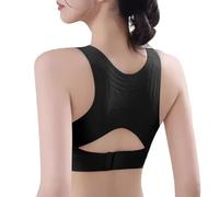 Posture Corrector Women's Bra with Front Buckle and Back Support - Seamless Shaping Breathable Comfortable in Everyday Sports Office - Ideal for Upright Posture - Daily Wear