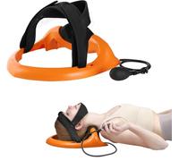 Posture Neck Exercising Cervical Spine Hydrator Pump - Relief for Stiffness, Restores Neck Curve(Orange)
