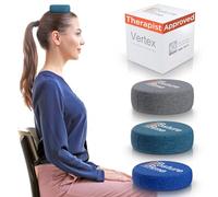 Posture Prime Vertex Weighted Cushion Forward Head Posture Corrector for Women Men - 3 Size Options Neck Workout Equipment Set - Head Neck Straightener Back Alignment for Home - No straps needed