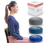 Posture Prime Vertex Weighted Cushion Forward Head Posture Corrector for Women Men - 3 Size Options Neck Workout Equipment Set - Head Neck Straightener Back Alignment for Home - No straps needed