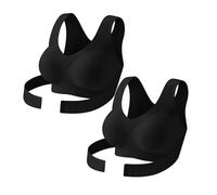 Posture Support Bras for Women Front Fastening Cross-Back Anti Sagging Bras | Posture Correcting Bra For Women Full Coverage Seamless Front Closure Anti Sagging Bras Shaping High Impact Sports Bras