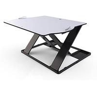 Posturite Oploft Ergonomic Standing Desk and Monitor Arms, Portable Sit or Stand Desk Converter For Office & Home Use