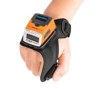 Posunitech ES02 Glove Barcode Scanner, Wireless Bluetooth 2D Portable Scanner, IP65 Rated Suitable for Warehouse, Manufacturing, Transportation, Picking and Other Applications