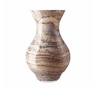 Posy Vase in Cream, Beige & Brown (Natural Stone) (H-26cm)