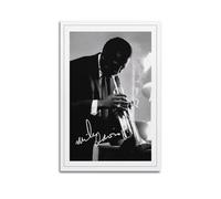 POSYUERB Miles Davis Canvas Wall Art Decor Living Room Modern Family Bedroom 16x24inch(40x60cm) Unframe-style