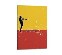 POSYUERB Miles Davis Sketches of Spain Canvas Wall Art Decor Living Room Modern Family Bedroom 16x24inch(40x60cm) Frame-style