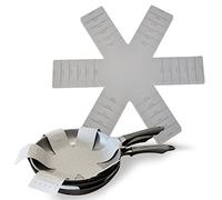 Pot and Pan Protectors for Stacking, Pot Pan Separators Cookware Protector 3 Pack, Dividers Anti-Slip Foldable for Multiple Sizes Pots and Pans Avoid to Scratching or Marring
