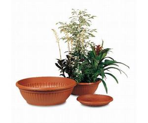 Pot Basin Similcotto D.45X H.16,5 CM Volume 14,50 L.Pack N.6 +6 Saucers