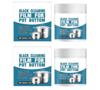 Pot Bottom Black Stain Cleaning Paste 260g, powerfully removes black scale and dissolves heavy oil stains. Suitable for various materials. Restores lasting shine with this pot cleaning cream