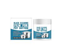 Pot Bottom Black Stain Cleaning Paste 260g, powerfully removes black scale and dissolves heavy oil stains. Suitable for various materials. Restores lasting shine with this pot cleaning cream