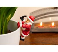 Pot Buddies Father Christmas Plant Pot Hanger