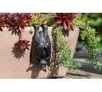 Pot Buddies Handmade Bat Figure Plant Pot Hanger - Decorative Hanging Garden Ornament - Flower Planter Figurine