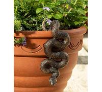 Pot Buddies Handmade Snake Figure Plant Pot Hanger - Decorative Hanging Garden Ornament - Flower Planter Figurine