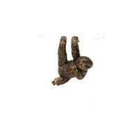 Pot Buddies Handmade Three Toed Sloth Figure Plant Pot Hanger - Decorative Hanging Garden Ornament - Flower Planter Figurine