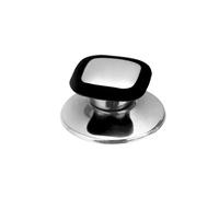 Pot Button Universal Cover Handle Top Cap Lifting Handles Kitchen Accessories(Black)