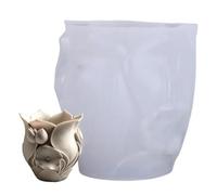 Pot Casting Mould, Professional Silicone Mold for Candle Jars and Vases, Durable Crafting Accessory for Home, Apartmentand Holiday, Easy Release for Plaster and Resin