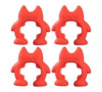 Pot Clip Spoon Rest - Silicone Pot Holders, Silicone Pots Side Clamp Non-Slip Bee Design Kitchen Gadget | Kitchen Organizer Spoon Holder | for Home Dormitory Hotel Restaurant Apartment Counter Stove