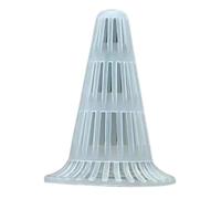 Pot Drainage Mesh Insert - Ventilated Planter Base Protection Pads 10 Piece Pack, Soil Retention Filter Liners | Nylon Mesh Design, Water Flow Control Accessory, Suitable Flower Container