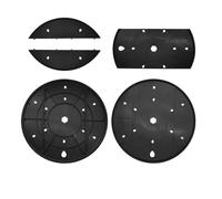 Pot Filler Insert, Round Planter Support Grid, Drainage Base with Flow Holes Design, Lightweight Soil Saver, Container Pot Spacer with Air Circulation Structure, Gardening Accessory for Balcony, Pots