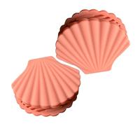 Pot Handle Cover - 2pcs Shell Shaped Heat Guard, Silicone Pot Covers, Insulation Hot Handle Protectors | Perfect for Skillet Cast Iron Pan Grip Anti-Scalding Kitchen Gadget Cooking Safety Accessory