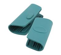 Pot Handle Covers | Non-Slip 1 Pair Silicone Pot Holders - Heat Resistant Kitchen Gadgets for Oven Counter Griddle Camping Cooking Frying Dutch Microwave Stove