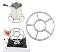 Pot Holder, Cross Reduction Supports, Kitchen Grill Holder, Cast Iron Wok Holder for Kitchen, Coffee Maker, Gas Ring Reducer