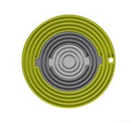 Pot Holder Silicone Heatproof Mats Non Slip Table Mats for Hot Dishes Kitchen Worktops 20cm Square(L1)