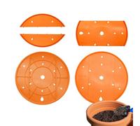Pot Inserts for Planters,Lightweight Round Reusable Liner with Drainage Holes | Flower Pot Inserts,for Indoor Outdoor Balcony Patio Deck Porch Flowers Gardening Greenhouse Backyard Urban
