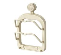 Pot Lid Holder, Wall-Mounted and Waterproof Storage Device, Pan Lid Organiser, for Family and Friends in the Kitchen When Cooking, for Worktops, Cabinet Doors, Walls, Indoor and Indoor