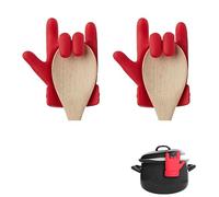 Pot Lid Lifter Silicone Spill Proof Lid Lifter Splash-Proof Steam Release Pan pot lid lifter Kitchen Tool Decoration Pot Lid & Cute Kitchen Accessories (2)