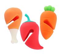 Pot Lid - Pot Lid Lift 3x Silicone Heat Resistant Cooking Plug, Food Shaped Lid Holder for Kitchen | SILICONE TOP CID CUDER - POSTER FOR SHIPPING