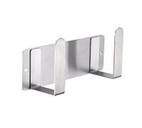 Pot Lid Rack, Wall Mounted 304 Stainless Steel Pan Lid Organizer Holder, Self-adhesive Kitchen Cooking Utensil Tool