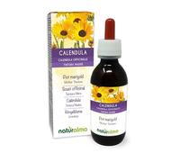 Pot Marigold (Calendula officinalis) Flower Heads Alcohol-Free Mother Tincture Naturalma - Liquid Extract Drops 120 ml - Food Supplement - Vegan