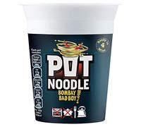 Pot Noodle Bombay Bad Boy Flavour - 90g - Pack of 4 (90g x 4)