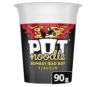 Pot Noodle Bombay Bad Boy Standard Pot instant vegetarian snack quick to make noodles 90 g