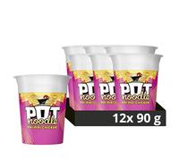 Pot Noodle Piri-Piri Chicken Instant Snack vegetarian quick to make noodles 12x 90 g