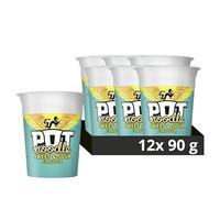 Pot Noodle Sweet & Sour Standard Pot instant vegan* snack quick to make noodles, 12 x 90g