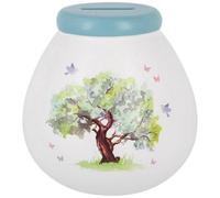 Pot of Dreams Limited Edition of Money Boxes from Dogs & Cats to Home & Tree of Life - SMASH to open savings bank (Tree of Life), 14cm x 14cm x 14cm, K92530
