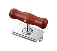 Pot Opener for People with Weak Hands,Non-slip Easy Twist with Wooden Handle,Multifunctional Pot Lid Opener - for Kitchen, Home, Travel, Hotel, Restaurant, Parties, Men, Women e