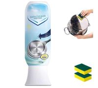 Pot & Pan Black Stain Remover,Magic Gel Cleaner for Black Pot Bottoms, Pots Bottoms Cleaning Gel, For Cookware, Ovens, Stovetops (1Pcs)